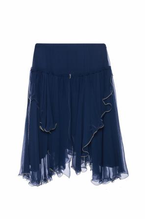 Silk skirt with ruffles, zdjęcie 1 Silk skirt with ruffles od See By Chloe